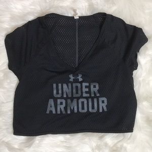 Under Armour mesh crop top